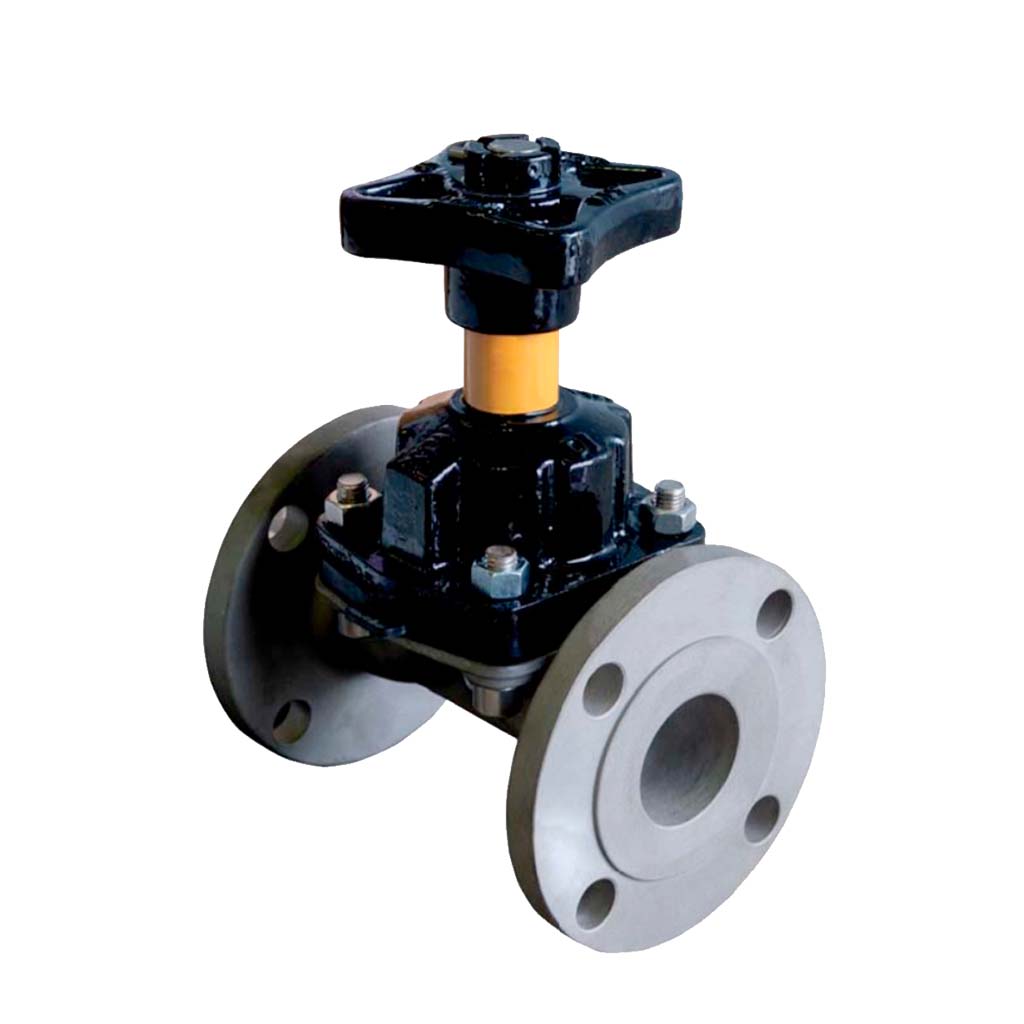 KDV Valves unlined SS Weir type dn15